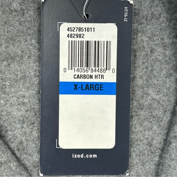 NWT Izod Fleece Vest Size XL Men’s - Picture 9 of 10